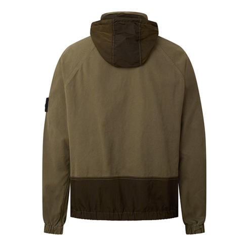 STONE ISLAND - Men's Panama Cotton Overshirt