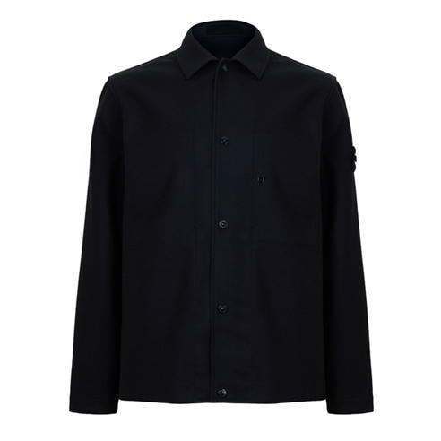 STONE ISLAND - Men's Ghost Wool Overshirt