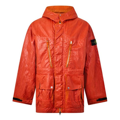 STONE ISLAND - SI SLICK NYLON HOOD JACKET