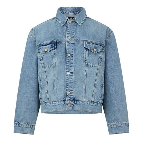 REPRESENT - Men's Trucker Oversized-Fit Denim Jacket