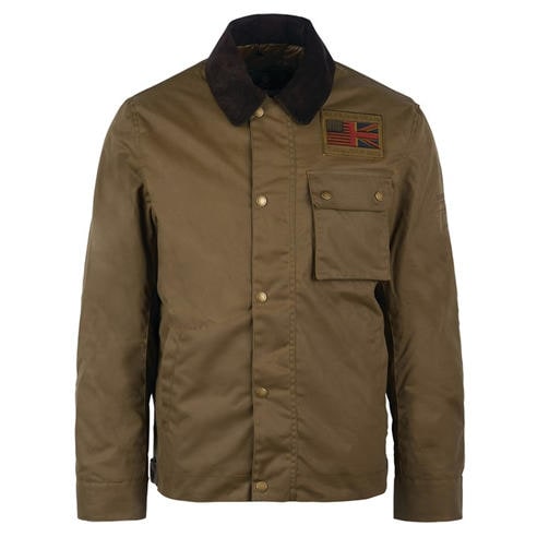 Barbour International - Men's Steve McQueen Workers Tailored-Fit Wax Jacket