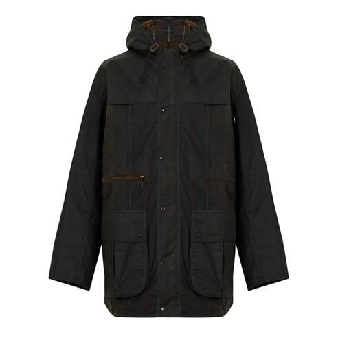 Barbour - Men's Icons Durham Hooded Wax Jacket