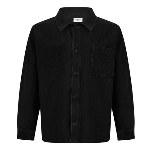 SAINT LAURENT - Men's Oversized-Fit Denim Jacket