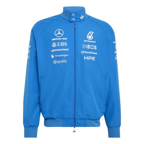 ADIDAS ORIGINALS - x Mercedes AMG Petronas Formula 1 Team Blue Wonder Driver Harrington Jacket