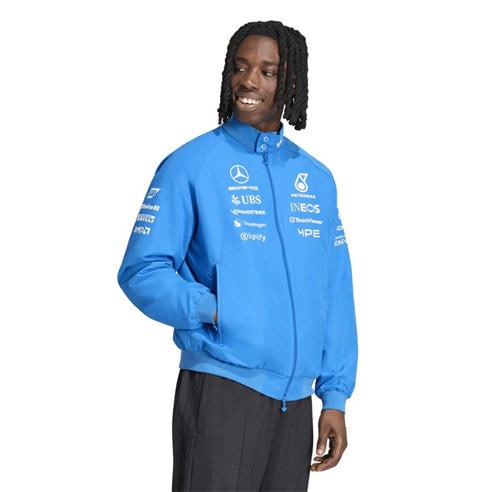 ADIDAS ORIGINALS - x Mercedes AMG Petronas Formula 1 Team Blue Wonder Driver Harrington Jacket