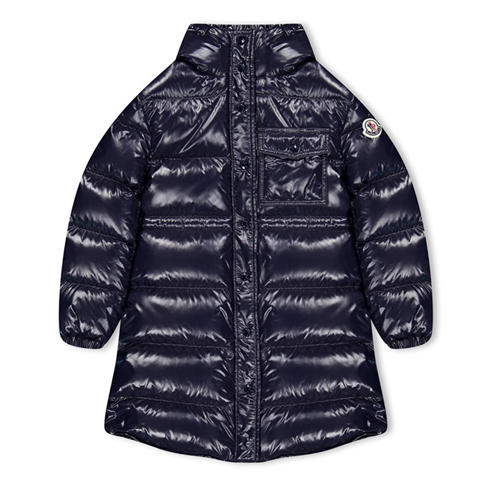 MONCLER - Kids' Dacca Water Resistant Down Hooded Short Puffer Jacket