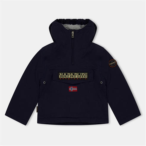 Napapijri - Kids' Napa Rainforest Waterproof Half-Zip Rain Anorak