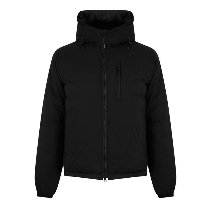 Canada Goose Men's Black Nylon Lodge Down Jacket Small