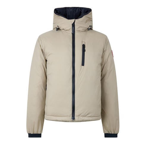 CANADA GOOSE - Men's Lodge Down 750-Fill DWR Wind Resistant Hooded Short Puffer Jacket