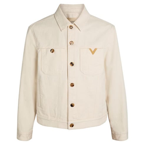 Valentino - Men's Cotton Oversized-Fit Denim Jacket