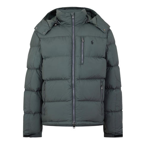 Polo Ralph Lauren - Men's El Cap Water Resistant Duck Down Detachable Hood Short Puffer Jacket