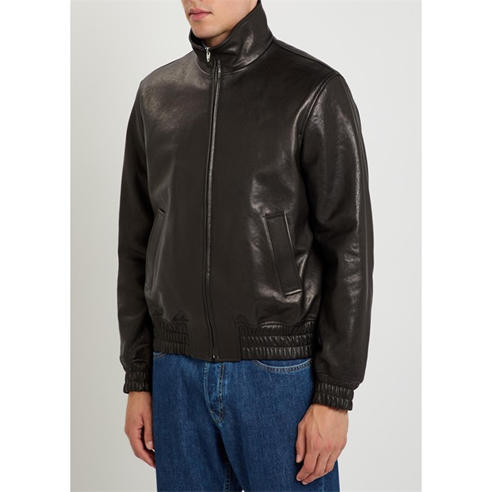 Valentino - VAL NAPPA LEATHER JACKET