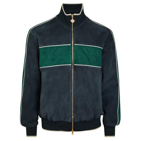 Casablanca - CASA SUEDE TRACK JACKET