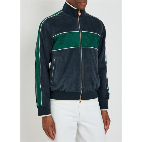 Casablanca - CASA SUEDE TRACK JACKET