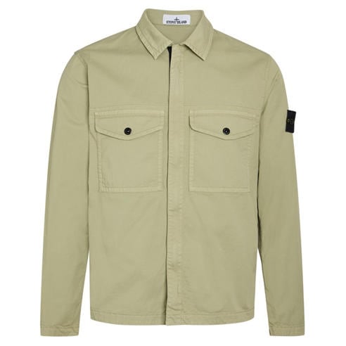 Stone Island - Men's SI Badge Cotton Overshirt