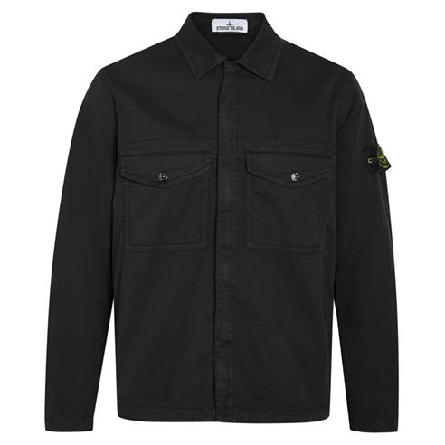 Stone Island - Men's SI Badge Cotton Overshirt