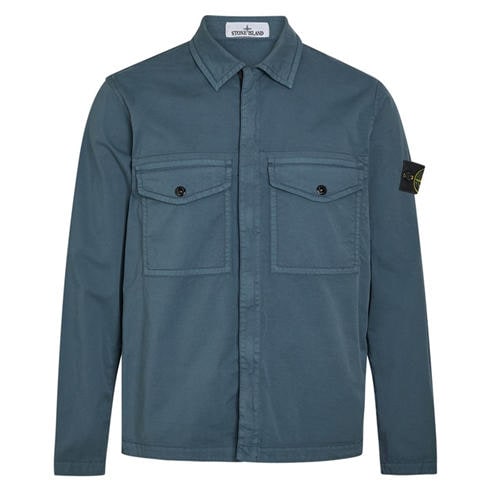 Stone Island - Men's SI Badge Cotton Overshirt