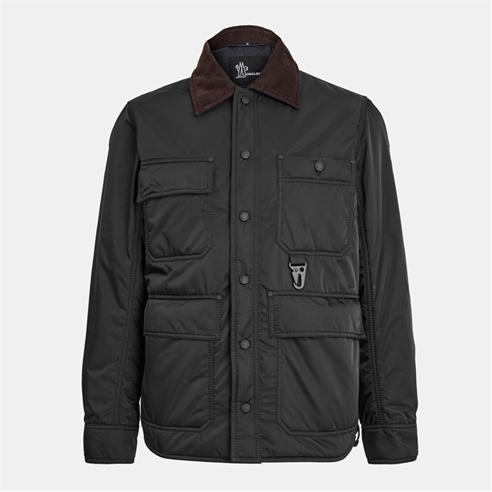 MONCLER GRENOBLE - Men's Lightweight Weather-Resistant Rain Anorak