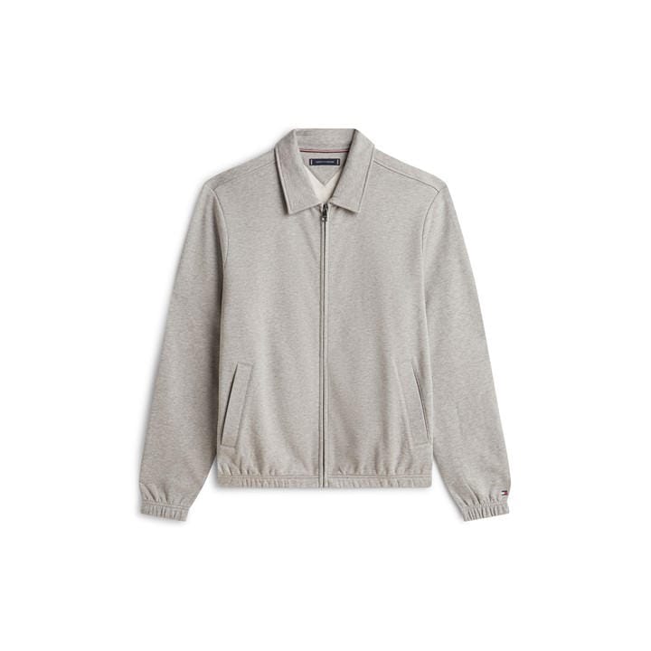 Tommy Hilfiger Men's Grey Tommy Terry Ivy Jckt Sn61
