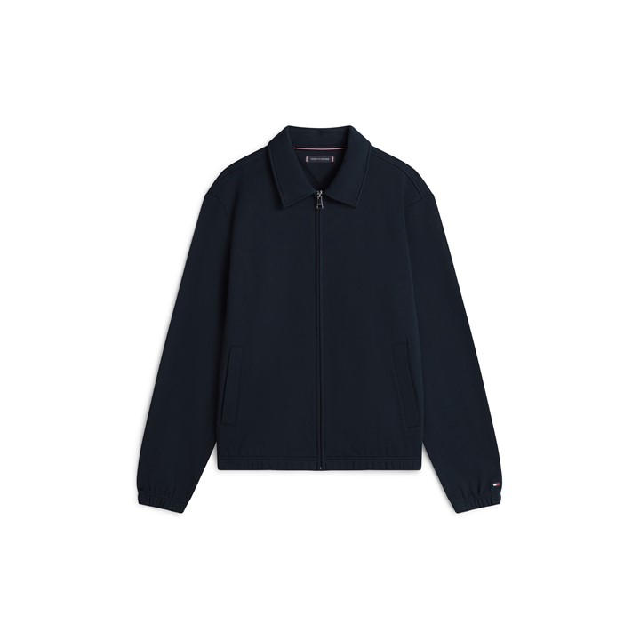 Tommy Hilfiger Men's Blue Tommy Terry Ivy Jckt Sn61