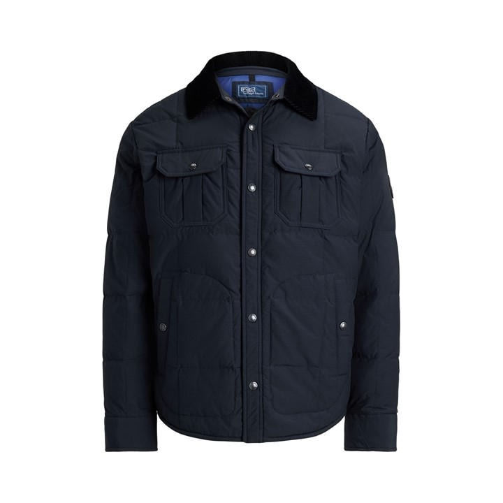 Polo Ralph Lauren Men's Blue Harrington Jacket - L