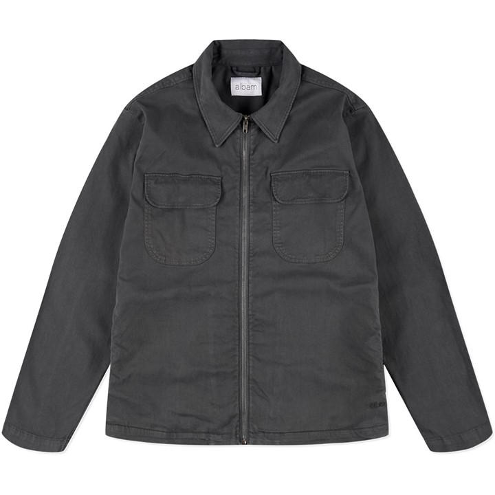 Albam Men's Grey Clarence Jkt Medium