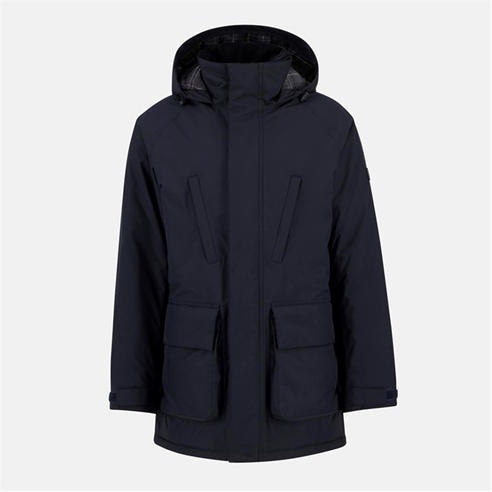 Barbour International - Men's Willett Waterproof Hooded Long Sleeve Rain Anorak
