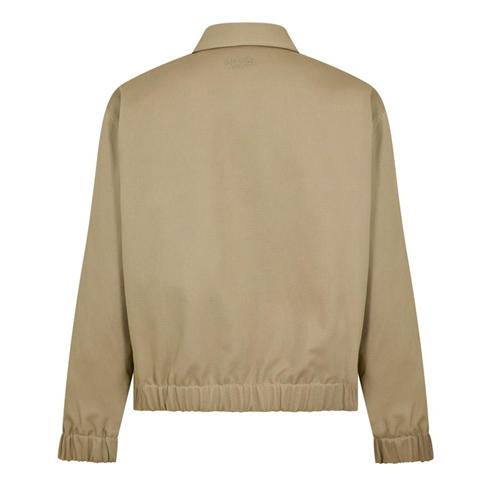 MAISON KITSUNE - Men's Elasticated Zip Blouson Harrington Jacket