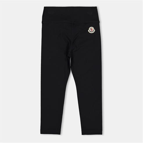 MONCLER - Kids' Black Leggings