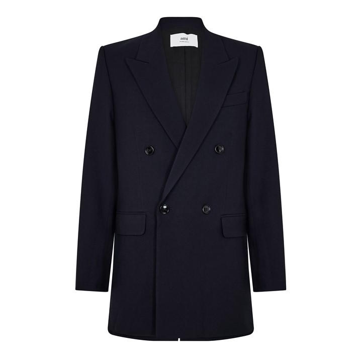 AMI PARIS Double Breasted Blazer – Blue