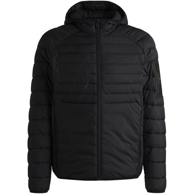 Boss Water-Repellent Reflective Detail Puffer Jacket,All Products : American Fashion Style Bags On Sale