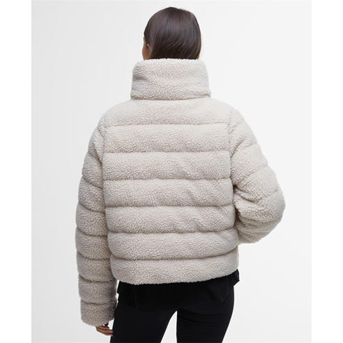 Barbour International - Women's Franchesca Sherpa Fleece Quilted Shearling Jacket