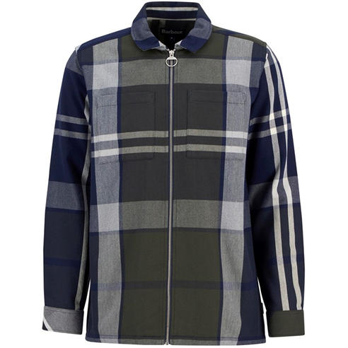 Barbour - Men's Lannich Tartan Cotton Long Sleeve Overshirt