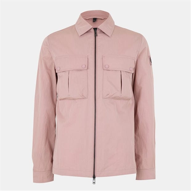 Iron - BELSTAFF - Men's Stride Zip Collar Long Sleeve Overshirt