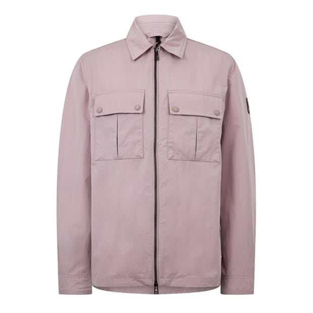 Iron - BELSTAFF - Men's Stride Zip Collar Long Sleeve Overshirt