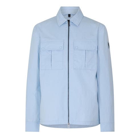 BELSTAFF - Men's Stride Zip Collar Long Sleeve Overshirt