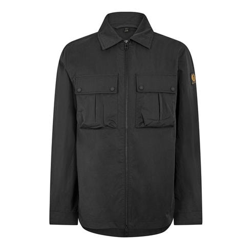 BELSTAFF - Men's Stride Zip Collar Long Sleeve Overshirt