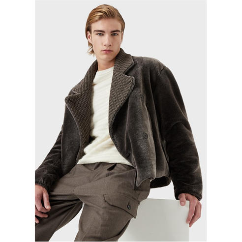 Emporio Armani - Men's  Reversible Shearling Jacket