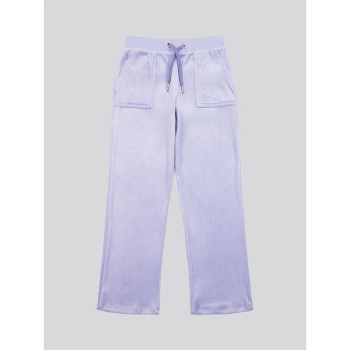 Juicy Couture Girls Blue Diamante Jogging Bottoms Juniors Size 15