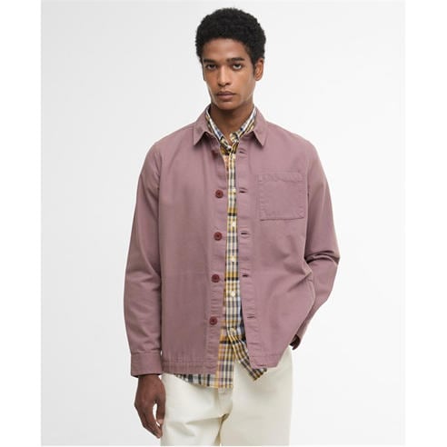Barbour - Mens Washed Cotton Long Sleeve Overshirt