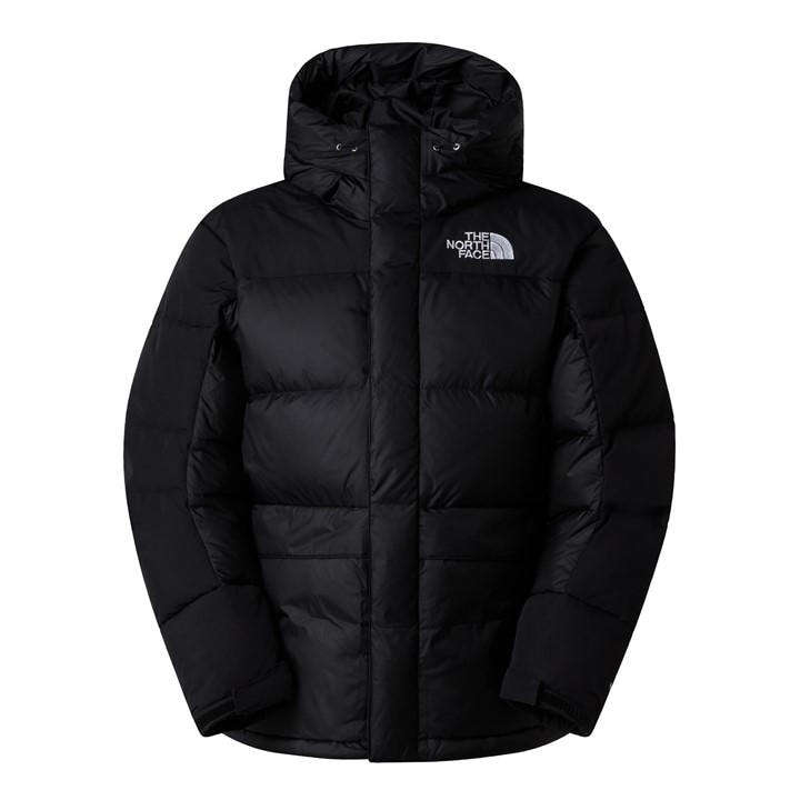 The North Face Men's Black Tnf Himalayan Hooded Down Parka Medium