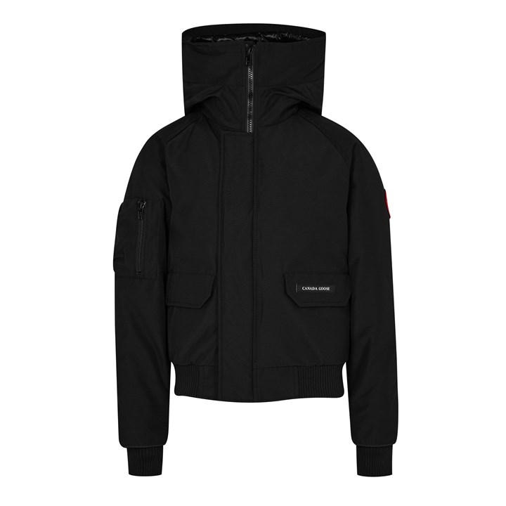 Canada Goose Unisex Kids Black Chilliwack Bomber Juniors - Size 7