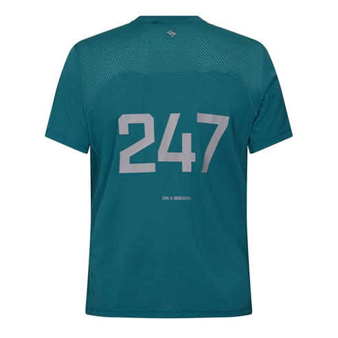REPRESENT 247 - Men's Short Sleeve Performance Gym Top