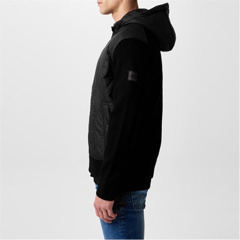 Boss - Men's Kaflero Wool Hooded Long Sleeve Quilted Jacket