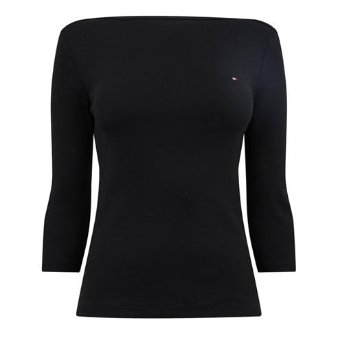 Tommy Hilfiger - Women's Cody Slim Boat Neck Long-Sleeve T-Shirt