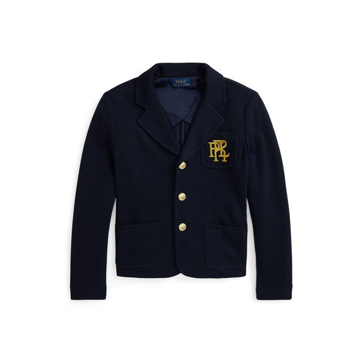 Polo Ralph Lauren Girls Blue Kids' Blazer - 9 - 10 Years