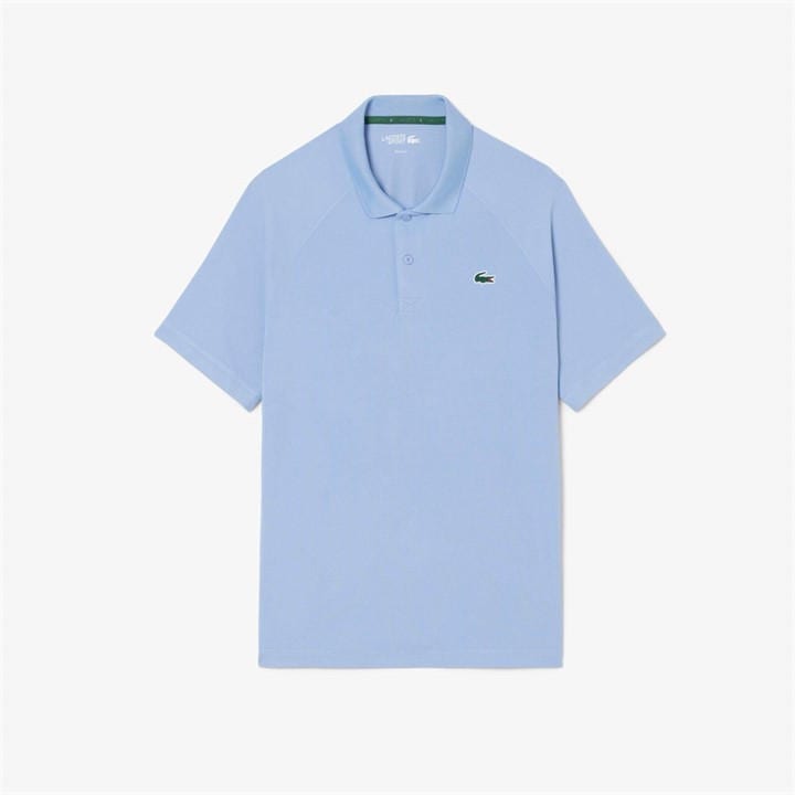 Lacoste Men's Blue Short Sleeve Performance Polo Shirt - XL