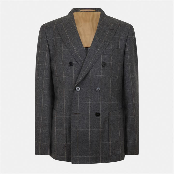 Boss Men’s Heston Pcs Double Breasted Suit – Grey