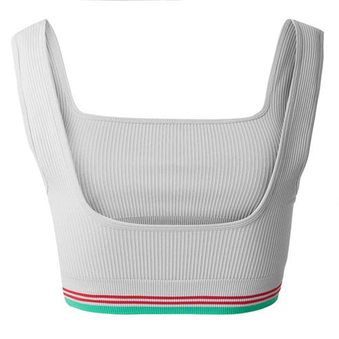 CASABLANCA - Women's Logo Nylon Seamless Cropped Vest