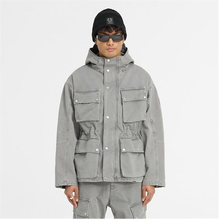 REPRESENT Men’s Rep Enduro Jacket, Biker Edge Design – Grey REPRESENT Men’s Rep Enduro Jacket, Biker Edge Design – Grey